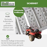 thumbnail of DREIBREIT by TRUTZHOLM Alu Auffahrrampe 175 cm 2-fach klappbar Tragkraft 1020kg gelocht Verladerampe