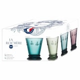 thumbnail of La Rochère Biene Abeille Wasserglas 260 ml 4er Set farbig