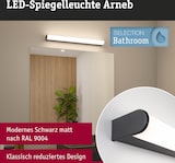 thumbnail of Paulmann Selection Bathroom LED Wandleuchte Arneb  IP44  3000K 1000lm 230V 12,5W  Schwarz 71212
