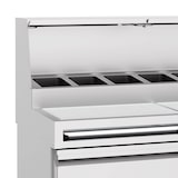 thumbnail of Combisteel pizzatafel met 2 deuren en 9x 1/3 GN bakken