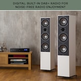 thumbnail of AMP-CD608 DAB HiFi-Stereo-Verstärker 4x100W RMS DAB+ BT Opt.-In Schwarz