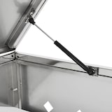 thumbnail of vidaXL Mülltonnenbox für 4 Tonnen 240 L Edelstahl