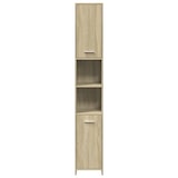thumbnail of vidaXL Badezimmerschrank Sonoma-Eiche 30x30x183,5 cm Holzwerkstoff