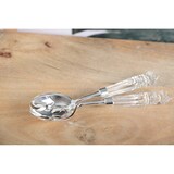 thumbnail of Couverts à salade manche en cristal