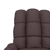 thumbnail of vidaXL Massagesessel Dunkelbraun Stoff