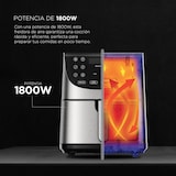 thumbnail of Masterpro - Freidora de aire de 1800W y 7L con 12 programas de cocción, Temperatura ajustable - ROCKET 700