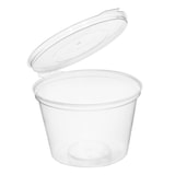 thumbnail of MONOUSO - Contenitore per Salse con Coperchio Cerniera in Plastica PP 120ml (1.000 Pezzi)