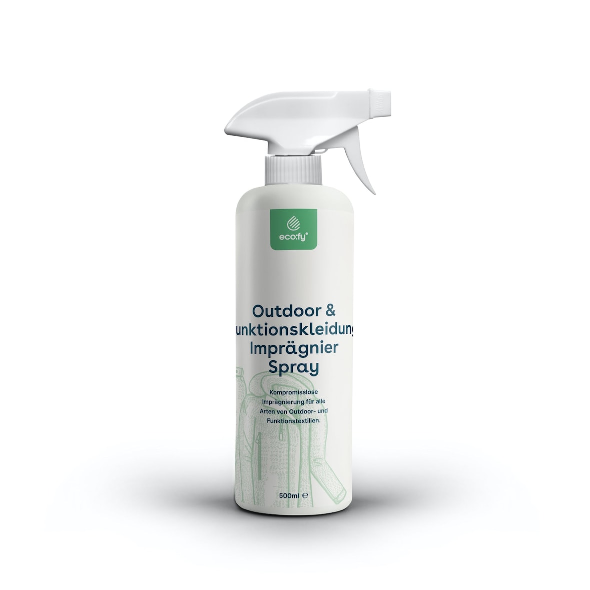 eco:fy Textil Imprägnierspray - 500ml - Imprägnierung, Imprägniermittel, Wetterschutz, PFC-frei