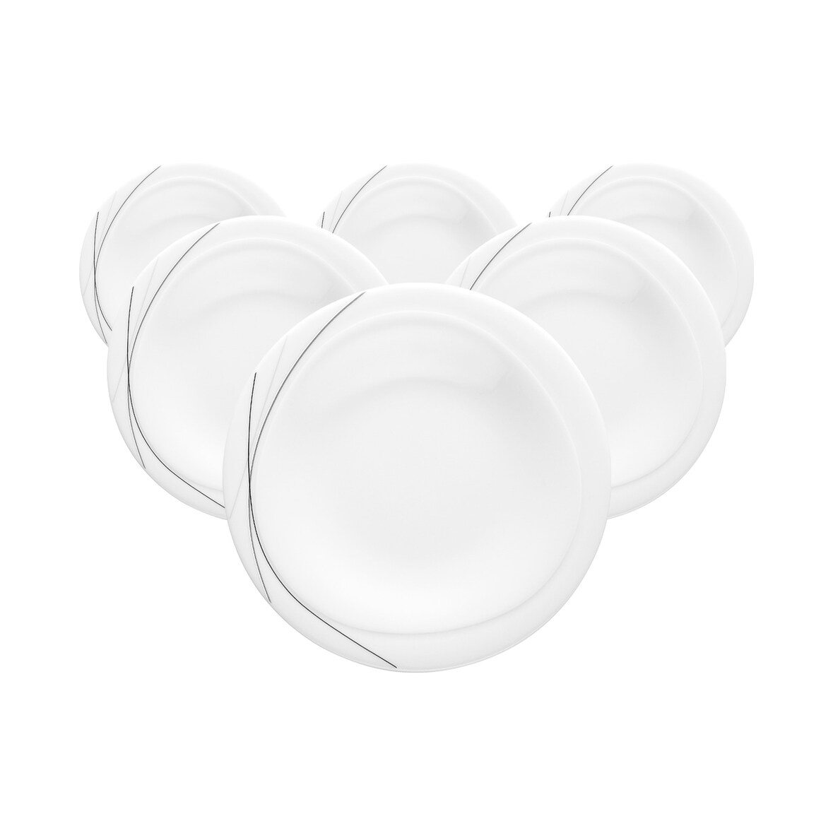 Seltmann Weiden Trio Highline Brotteller ø 19,8 cm 6er Set