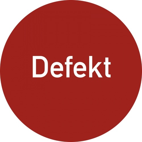 Defekt, Folie, wiederablösbar, Ø 35 mm, 500 Stück/Rolle