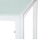 thumbnail of tectake Ensemble table et 4 chaises BERLIN en acier - blanc - 402838