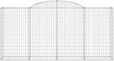 thumbnail of vidaXL Gabionen mit Hochbogen 5 Stk. 300x50x140/160cm Verzinktes Eisen