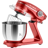 thumbnail of KLAMER Küchenmaschine 1800W, Knetmaschine mit 6 Liter Edelstahl Schüssel, 10 Geschwindigkeitsstufen mit Timer, Rührbesen, Knethaken, Schneebesen und …