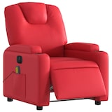 thumbnail of vidaXL Massagesessel Elektrisch Rot Kunstleder