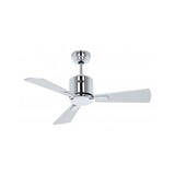 thumbnail of CasaFan 948041W ECO NEO III 92 cm Deckenventilator mit WiFi-Motor aus gebürstetem Chrom / Wenge und silbernen Wendeflügeln