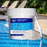 thumbnail of Cloro sólido en grano para mantenimiento de piscinas DSP CLORO LENTO GRANULADO Cubo 5 Kgs.