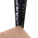 thumbnail of Etagère de Rangement Noire 90 x 40cm x H180cm - Rayonnage Métal Haute qualité 5 Plateaux Charges lourdes 1500kg INTEC