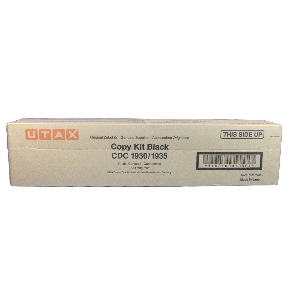 Utax 653010010 Toner Black -A