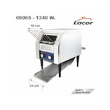 thumbnail of Tostadora Eléctrica de Cinta 2240W de Lacor