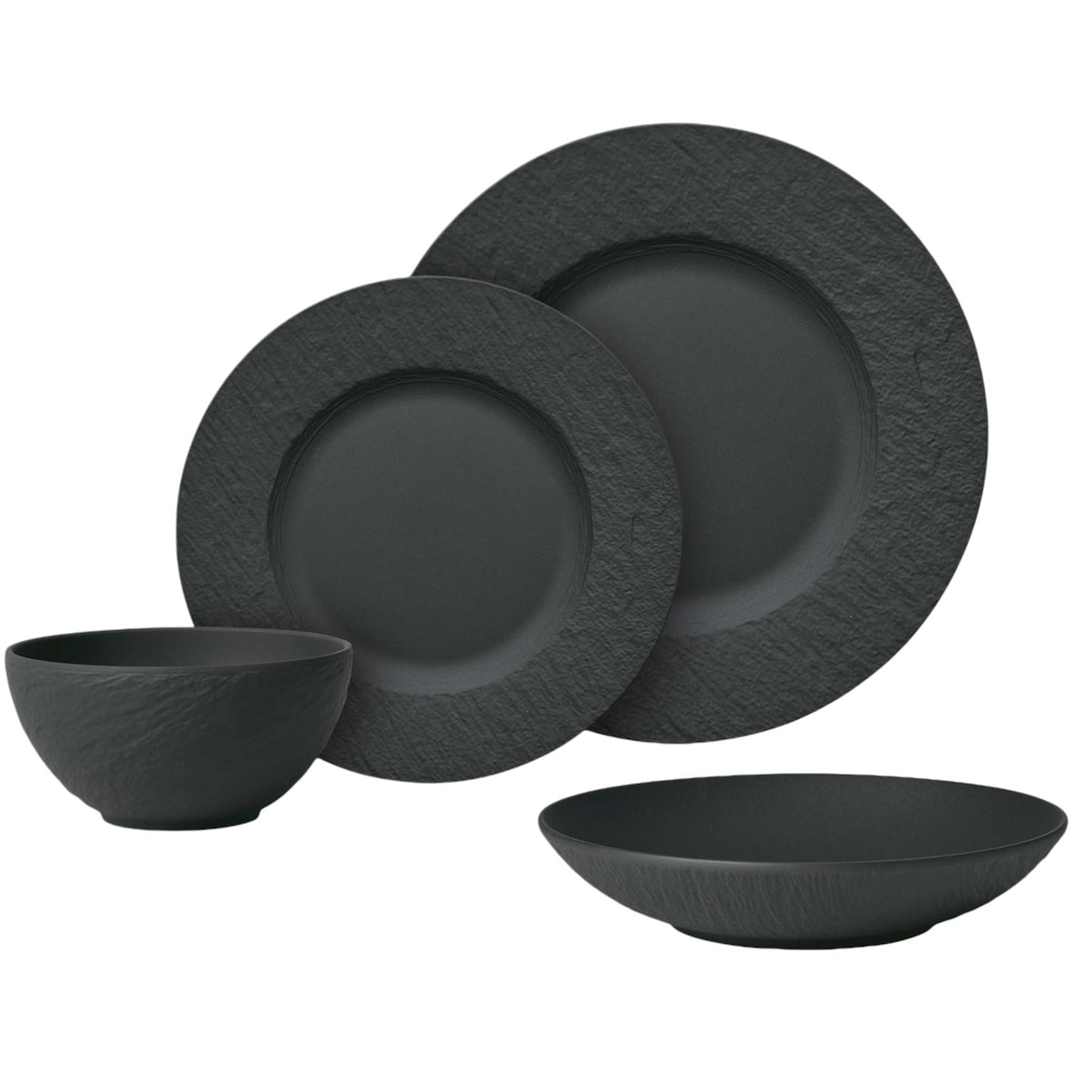Villeroy & Boch Manufacture Rock Tafelservice 16-teilig
