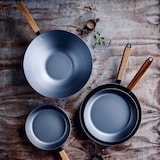 thumbnail of Poêle wok Nomad 20 cm -  Argent / Métallique Rond Acier Beka 20.60x21.00 cm
