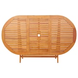 thumbnail of vidaXL Klappbarer Gartentisch 160x85x75 cm Massivholz Eukalyptus