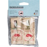 thumbnail of Lot de 2 pièges à souris en bois Fackelmann