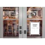 thumbnail of Porta póster acrílico transparente mural removible, A4