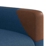 thumbnail of vidaXL Massagesessel mit Aufstehhilfe Blau Stoff