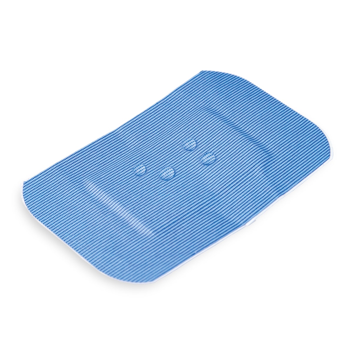 Blaues detektierbares wasserabweisendes & elastisches Pflaster 50x72mm - 50St