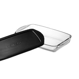 thumbnail of Auflaufform Ofenform 1.95 Liter Glas eckig mit Deckel H 5 x B 20 x L 34 cm