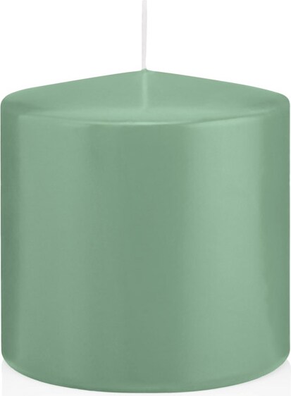 Stumpenkerzen Reseda 100 x Ø 98 mm, 6 Stück