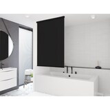 thumbnail of Halb Kassetten Duschrollo 60x240 cm Modell uni Schwarz