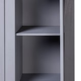 thumbnail of vidaXL Kleiderschrank 3-Türig Grau 118×50×171,5 cm Kiefer Panama Serie