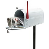 thumbnail of Helloshop26 - Us mailbox boite aux lettres design américain argent pied de support courrier 16_0000330