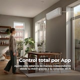 thumbnail of Aire acondicionado Split 18.000 BTU 4500 Frigorias, EVVO CLIMA refrigeración y calefacción, WIFI, Motor inverter,