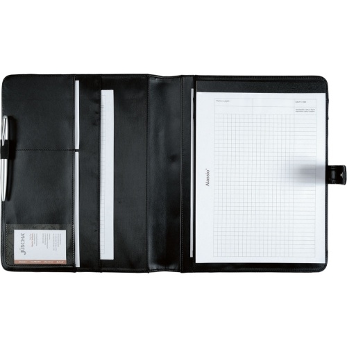 Alassio Schreibmappe FANO/ 30073, B32,2xH26xT2 cm, schwarz