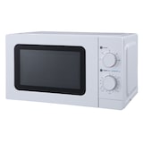 thumbnail of aro Microondas MW10720, acero-SPCC, 43.9 x 33.4 x 25.8 cm, 20 L, 700 W, 5 programas, temporizador, plato giratorio: Ø 25.5 cm, blanco