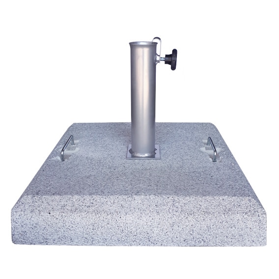 Base de chapéu 55Kg, em cimento com granito