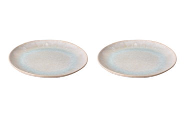 Palmer Bord Eccentric 22 cm Blauw Stoneware 2 stuks