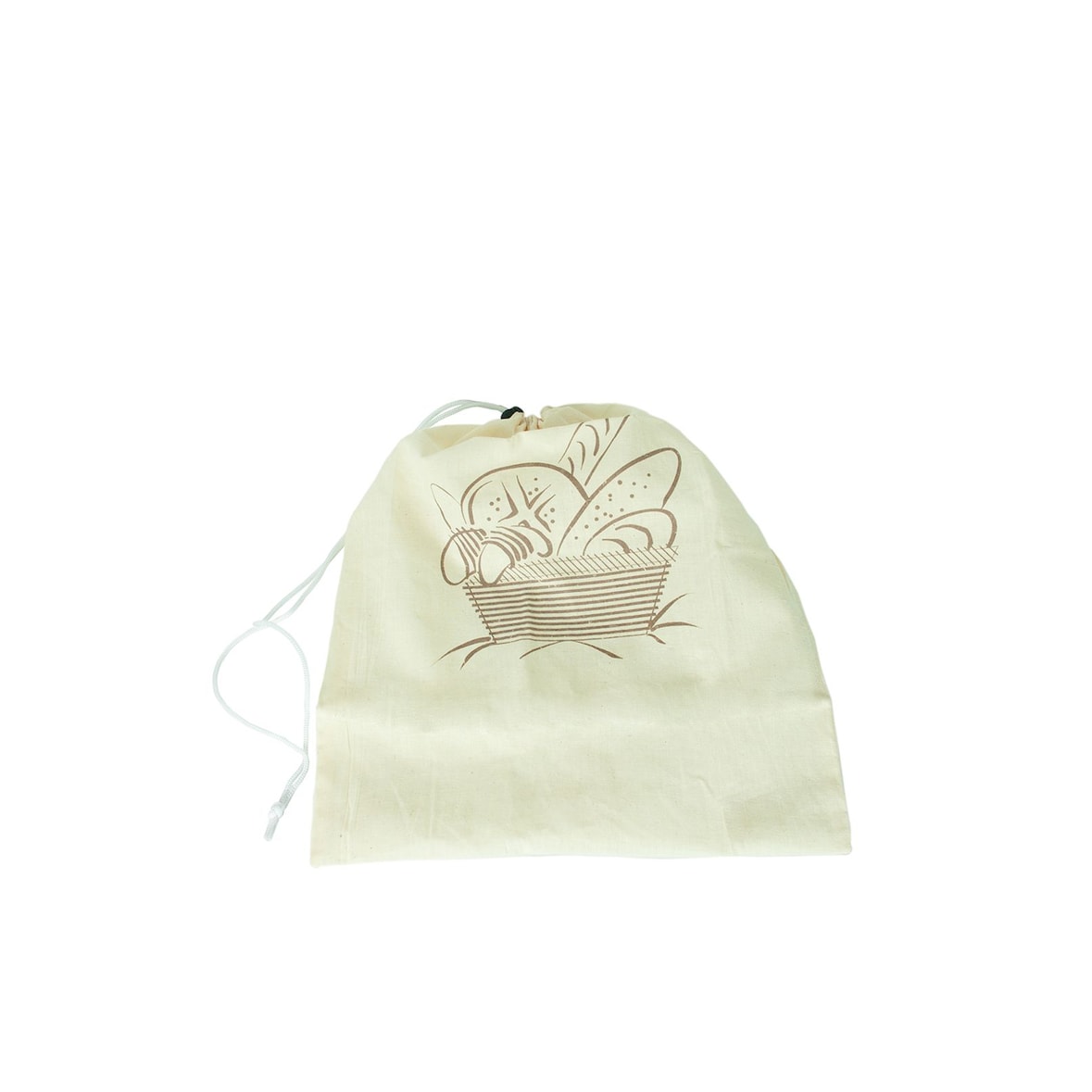 Brotbeutel Brötchenbeutel Brottasche Aufbewahrung Baumwolle 34 x 43 cm