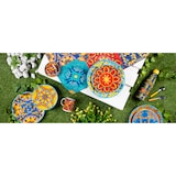 thumbnail of Excelsa 18-Teiliges Geschirrset Trinacria Porzellan Bunt