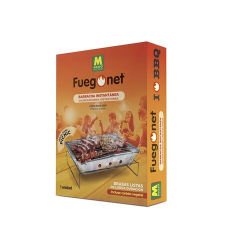 Fuegonet Massó instant barbecue