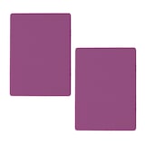 thumbnail of Benetton - Conjunto de 2 lençóis com elástico medindo 200x200cm + 30cm para uma cama de 2m na cor Rainbow Purple.