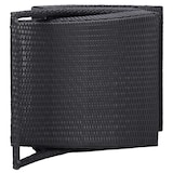 thumbnail of vidaXL Sonnenliege mit Auflage Poly Rattan Schwarz