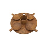 thumbnail of OIO NATURARonde teakhouten plank, Ø 30 cm