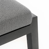 thumbnail of Pacote 2 unidades - Apoio para os pés do exterior, alumínio reforçado antracite e almofada cinza