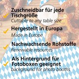 thumbnail of HEKU 1 Stück Papier-Tischdecke Rolle, praktische Festzeltdeko für Wiesn & Bayrische Feste - Flexibel zuschnittbar, stilvoll & umweltfreundlich