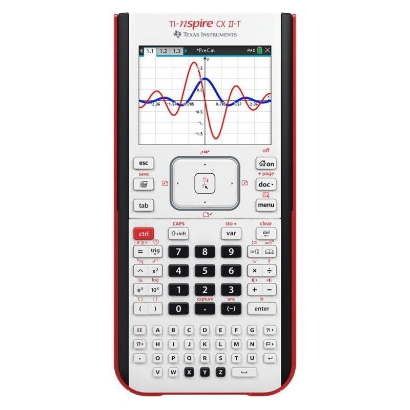 Texas Instruments Ti Nspire Cx Ii T Calculatrice Graphique Usb Pile