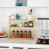 thumbnail of Casaria Standregal Wandregal Bad Holz Bambus 3 Etagen